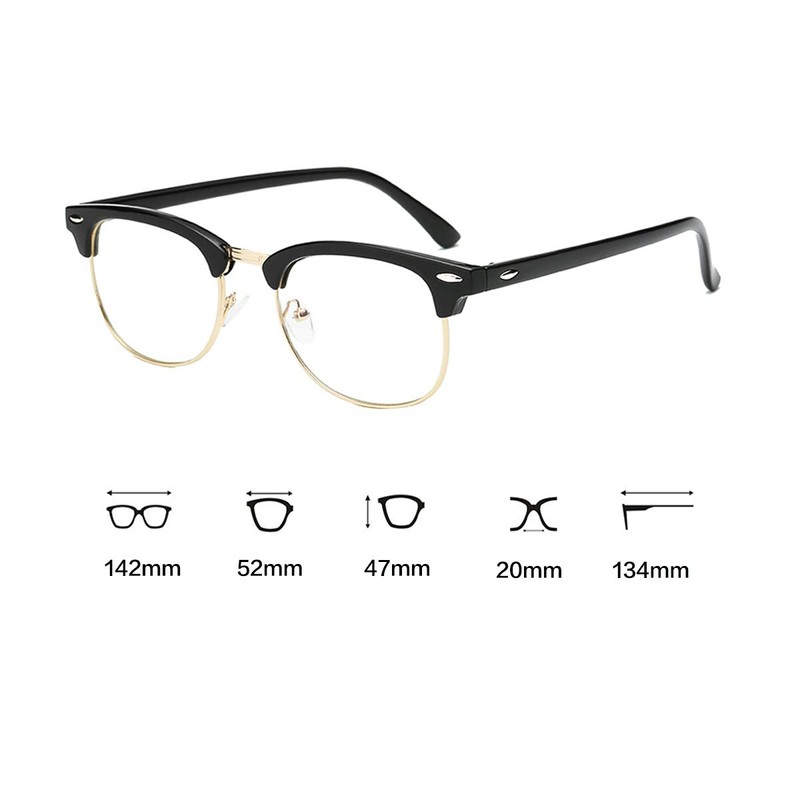 Myopia Myopia Glasses with Dioptres -3.50 for Men Women Stylish