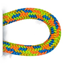 Pelican Rope Arborist Rope 11.8mm x 120Ft, USA Made High-Strength 24-Strands Static Climbing Rope - 5,400 lb Strength for Tree Climbing, Pulling, Outdoors & Swing - Viper, Tight Spliced Eye