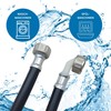 LICHTBLAU Hot Water Inlet Hose 90° Degree I 1.5 m