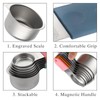 Magnetic Measuring Cups and Spoons Set, Stainless Steel Measuring Spoons