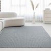 CASTLYE Faux Cashmere Area Rug - 3x5 Modern Low Pile