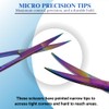Multipurpose Micro IRIS Scissors Stainless Steel Shears for Fine Precision