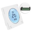 AC220V Floor Heating Linkage Temperature Controller Programmable Heating Ventilation Thermostat