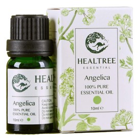 HEALTREE Angelica Essential Oil 10ml (100% Pure & Natural Root Steam distilled) | Perfect for Aromatherapy Skin Care