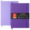 ARTEZA Dotted Bullet Journal Notebook Pack, 15.2 x 20.3 cm,