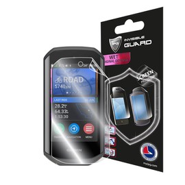 IPG for Garmin Edge 1050 GPS Bike Computer Hydrogel Screen Protector (2 Units) Invisible HD Clear Film Anti Scratch Guard-Smooth/Self-Healing/Bubble Free for 1050