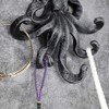 BSTKEY Cast Iron Octopus 5 Tentacles Decorative Wall Hook -