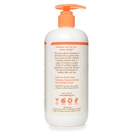 Little Twig Happy Tangerine Shampoo, Hair Shampoo with Natural Plant Derived Formula, Vegan, Gluten-Free, Perfect for Newborns, 17 fl. oz.