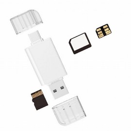 CY Card USB-C Type C/USB 2.0 to NM Nano Memory Card TF Micro SD Card Reader for Mate Serial Phone & Laptop