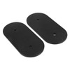 2 Pcs AC Delete Firewall Hole Plug Aluminum Car AC