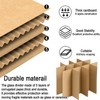 3-Pack Glassware Protection Set，Glassware Dish Packing Boxes Corrugated Dividers &