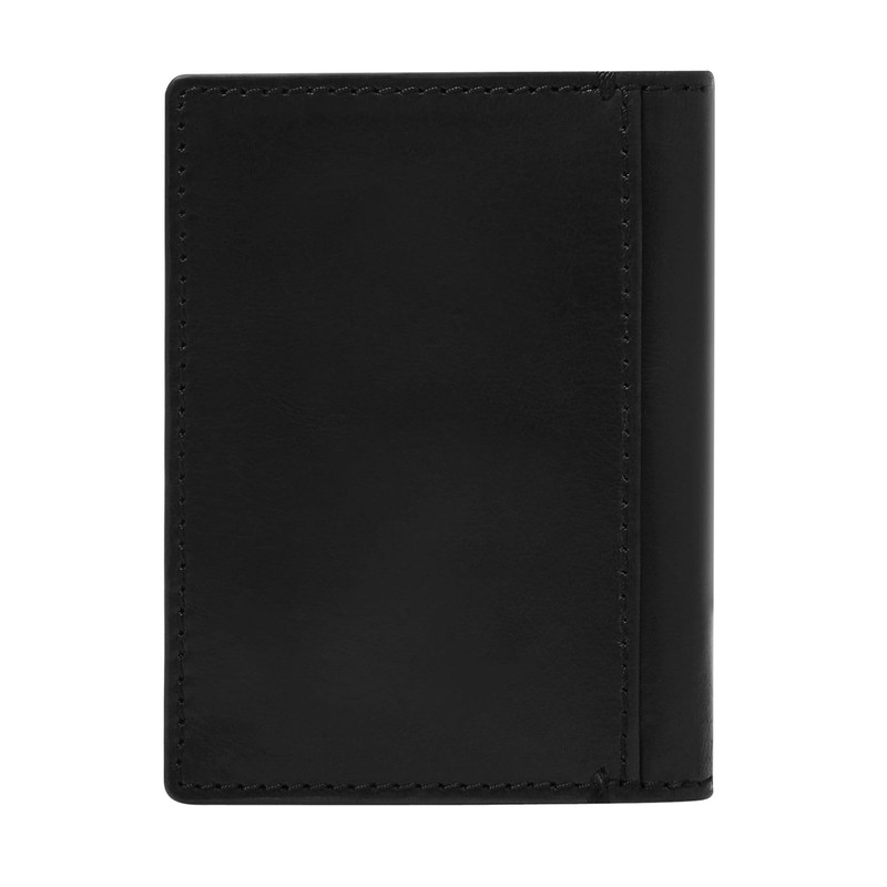 Fossil Gus Front Pocket Wallet Black, black, Modern