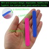 Roellgs Pack of 100 Professional Nail Files, Double Sided Disposable