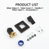 SKOWLL Shower Valve Trim Wall Mount Rough-In Valve Single Handle