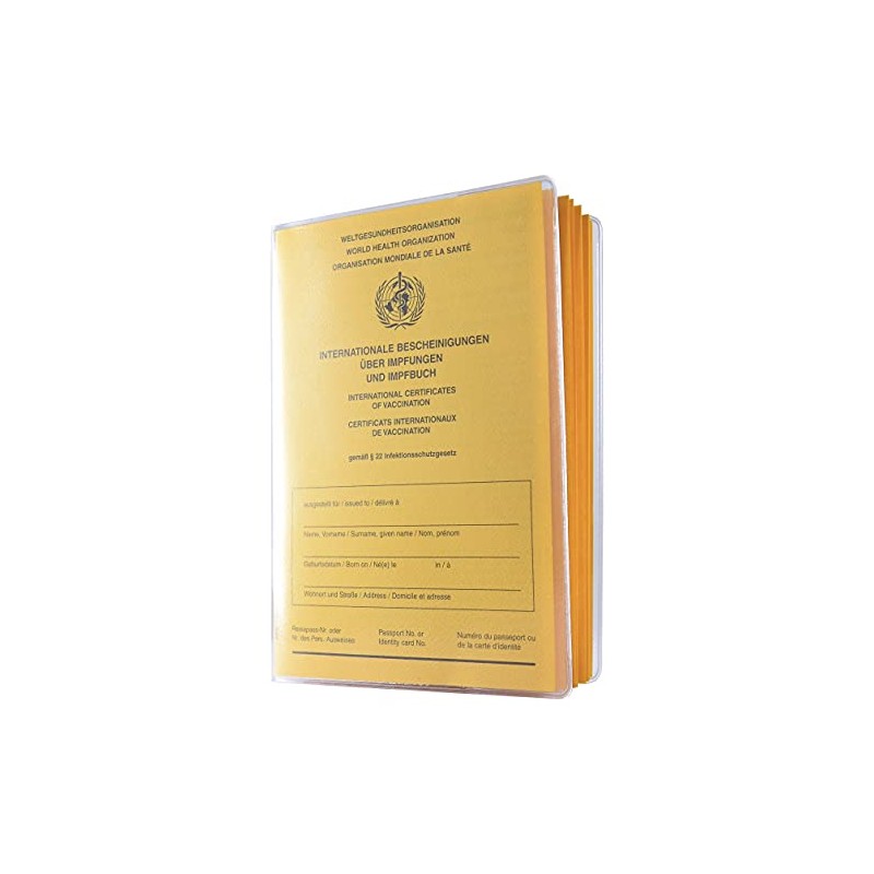 orgaexpert Set of 2 Protective Covers for Old Vaccination Certificate