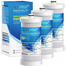 Icepure WF1CB Refrigerator Water Filter Replacement for WFCB, WF1CB, RG100, NGRG2000