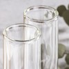 Thumbs Up Inside Out Champagne Flutes, Clear, Set of 2
