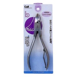 Kai Corporation BeSELECTION HK-0634Bs Nipper Nail Clipper, Unisex, Hands, Feet, 1 Piece