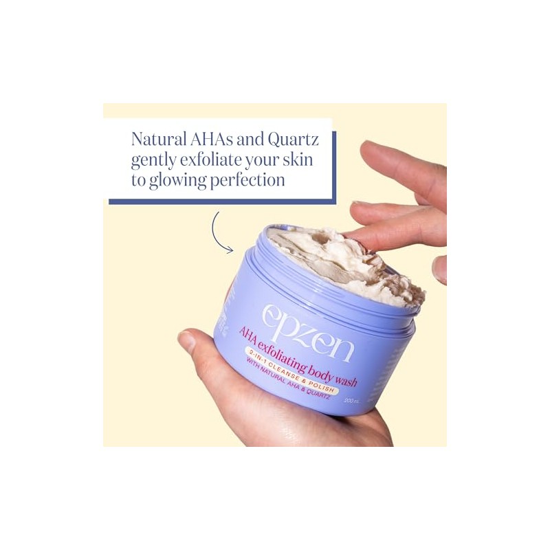 epzen Gel De Ducha Exfoliante Corporal 2 En 1 Aha,