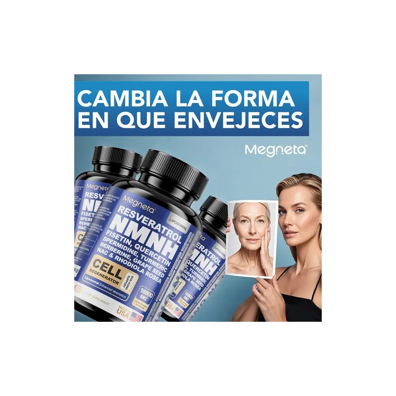 Megneta Nad Resveratrol Antiedad