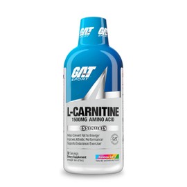 GAT Essentials Liquid L-Carnitine Drink, Green Apple, 16 Ounce