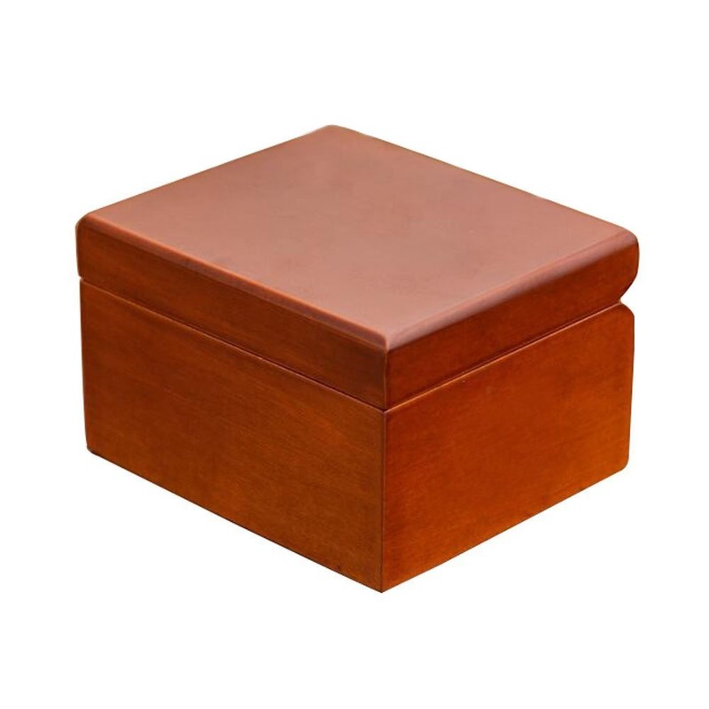 Wind-Up Wooden Music Box with Gold-Plating Movement in,Fur Elise,Brown