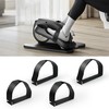 BURCHLIFE Ellipse Leg Exerciser Machine Pedal Straps 4-Pack - Leg