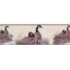 Duck Duckling on The Lake Shore Vintage Wallpaper Border Retro