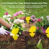 40 Pack Yellow Sticky Traps for Fruit Flies and Gnats