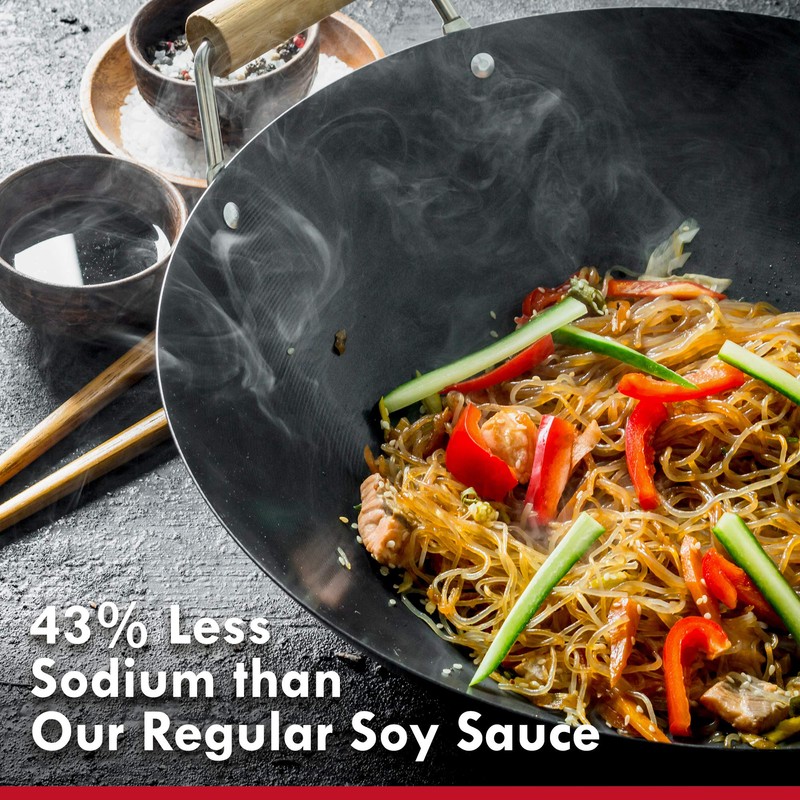 Yamasa, Less Salt Soy Sauce, Full Flavor Japanese Brewed Soy