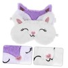 FOMIYES Cute Animal Plush Eye Masks Fox Rabbit Sleep Masks