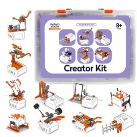 MatataStudio VinciBot Coding Robot for Kids 8-12, STEM Educational Toy, with Creator Kit and Inventor for Kids (Creator Kit)