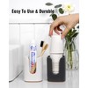 Viosuniu 5 oz Square Ceramic Bathroom Cup Dispenser for Kids