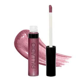 Palladio Lip Gloss, Brillo de Labios No Pegajoso, Ofrece Color Intenso e Hidratación, Suaviza los Labios, Icy Mauve