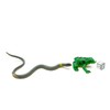 Miniblings 12 x snake frogs lizards salamander animal figures, standing