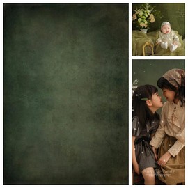 WaW 1.5 x 2.2 m Retro Green Photo Background Photo Studios Portrait Vintage Concrete Background Newborn Baby Photography Shooting