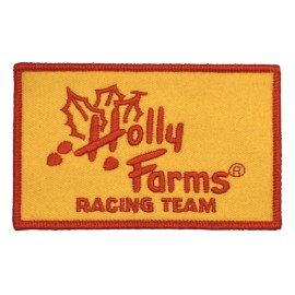 Unbranded Holly Farms Cale Yarborough NASCAR Racing Retro Vintage Style Patch Iron On