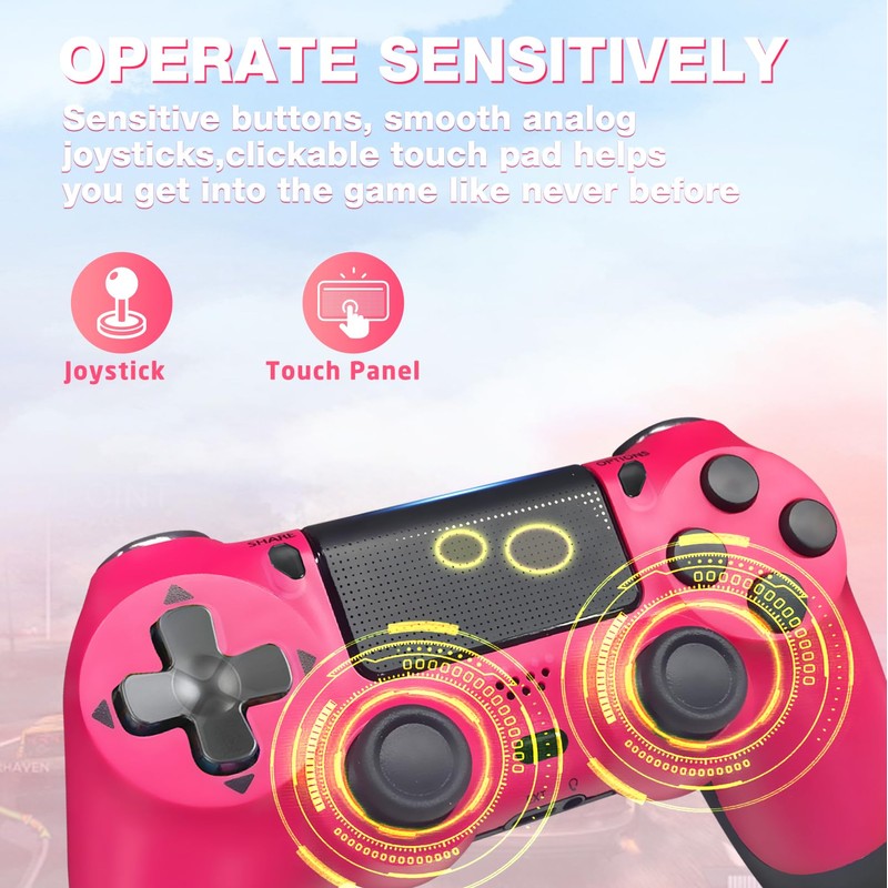MOTYCTCH Wireless Controller for P4,P4 Pro Controller Wireless for P4