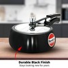 Hawkins 3.5 Litre Contura Black Pressure Cooker, Hard Anodised Inner