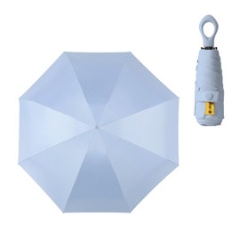 Zadoreck Upgrad Umbrella - Small, But Strong Pocket Umbrellas, Portable Foldable Waterproof and Compact Umbrella, Mini UV Umbrella for Travel and Daily Use, blue