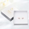ABIGY Axolotl Earrings 925 Sterling Silver Opal Stud Earrings Animal