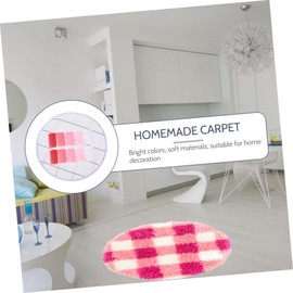 IWOWHERO 1 Set Yarn for Rug Weaving and Crochet DIY Wool Yarn for Home Textiles and Crafts