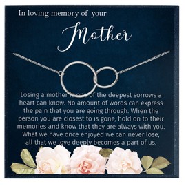 Muse Infinite en la memoria amorosa de su madre duelo regalos para regalo de conmemoración para regalos de recuerdo para regalos de duelo por su pérdida