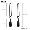 BEL AVENIR Curtain Tiebacks Handmade Holdbacks for Curtains Drape Decorative