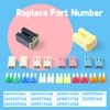 GLOXTED Micro Fuse Kit Replacement for Dodge for Ram Trucks