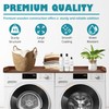 Royxen Laundry Countertop Solid Wood, Countertop for All Front-Loaded Washing