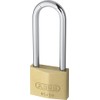 ABUS 12018 80mm Long Shackle Brass Padlock with 6504 Alike