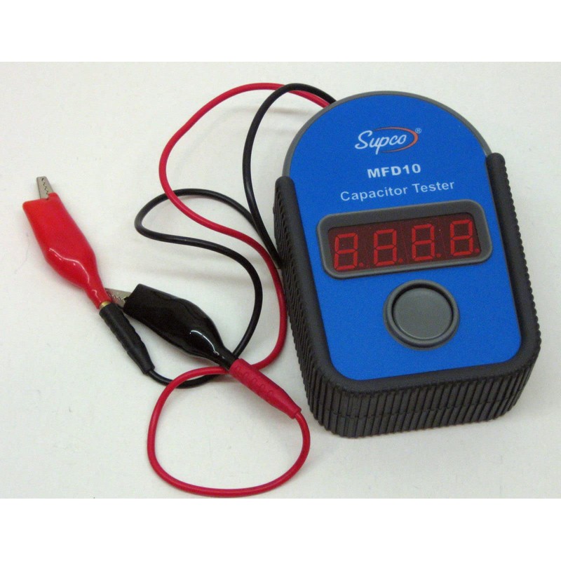 MFD10 Digital Capacitor Tester Meter .01-10000 mfd's Replacement for Supco