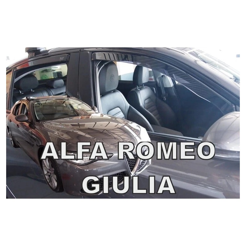 TEAM HEKO IN CHANNEL RAIN GUARDS FOR ALFA ROMEO GIULIA