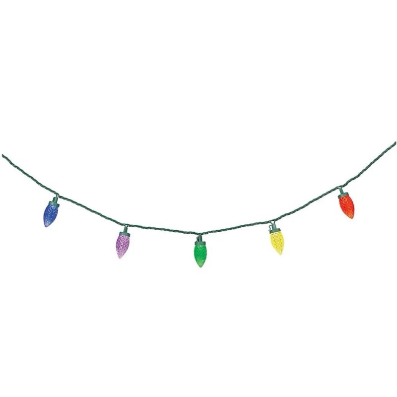 Holiday Living 6 X 25 Count LED Multicolor C9 Lights
